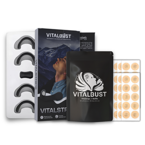 Kit inicial + ReFill - VitalStrips® (90 adhesivos + Strips)